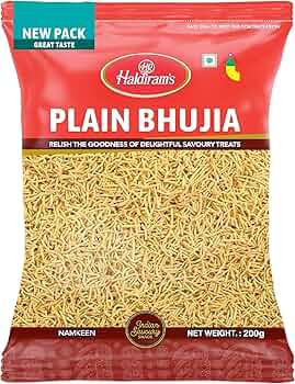 HALDI'S PLAIN BHUJIA 200GRx10PCS