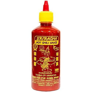 SRIRACHA HOT CHILLI SAUCE NANG FAH TAPPO ROSSO 450MLx12PCS